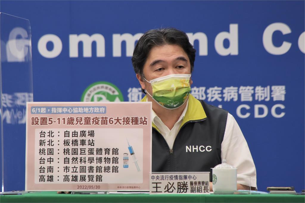快新聞/端午連假讓兒童順利打疫苗! 王必勝:六都接種站從中央額外撥補