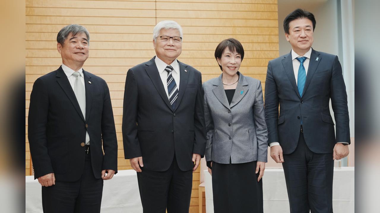 魏哲家見日相高市早苗！ 報告日本熊本改3奈米廠新計畫