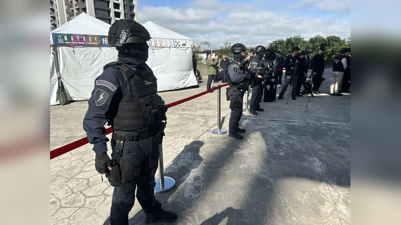 快新聞／五迷放心！五月天27日開唱　台中警特勤、偵爆犬、防爆登場