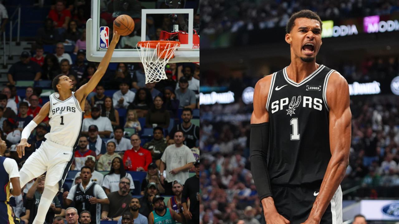 NBA(影)/媽有外星人!文班亞馬開季三場寫「百分火鍋籃板」罕見數據成史上第一人