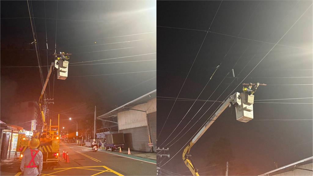 快新聞／最新！「這原因」釀高雄仁武190戶無電可用　台電2小時後全數復電完成