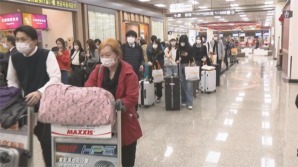 「松山－松山」中斷3年　疫後首班台日包機抵台