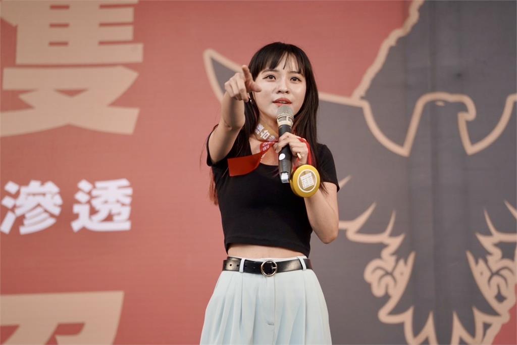 快新聞／黃捷419大遊行喊：下架通匪舔共爛立委　「這是台灣生存、民主保衛戰！」