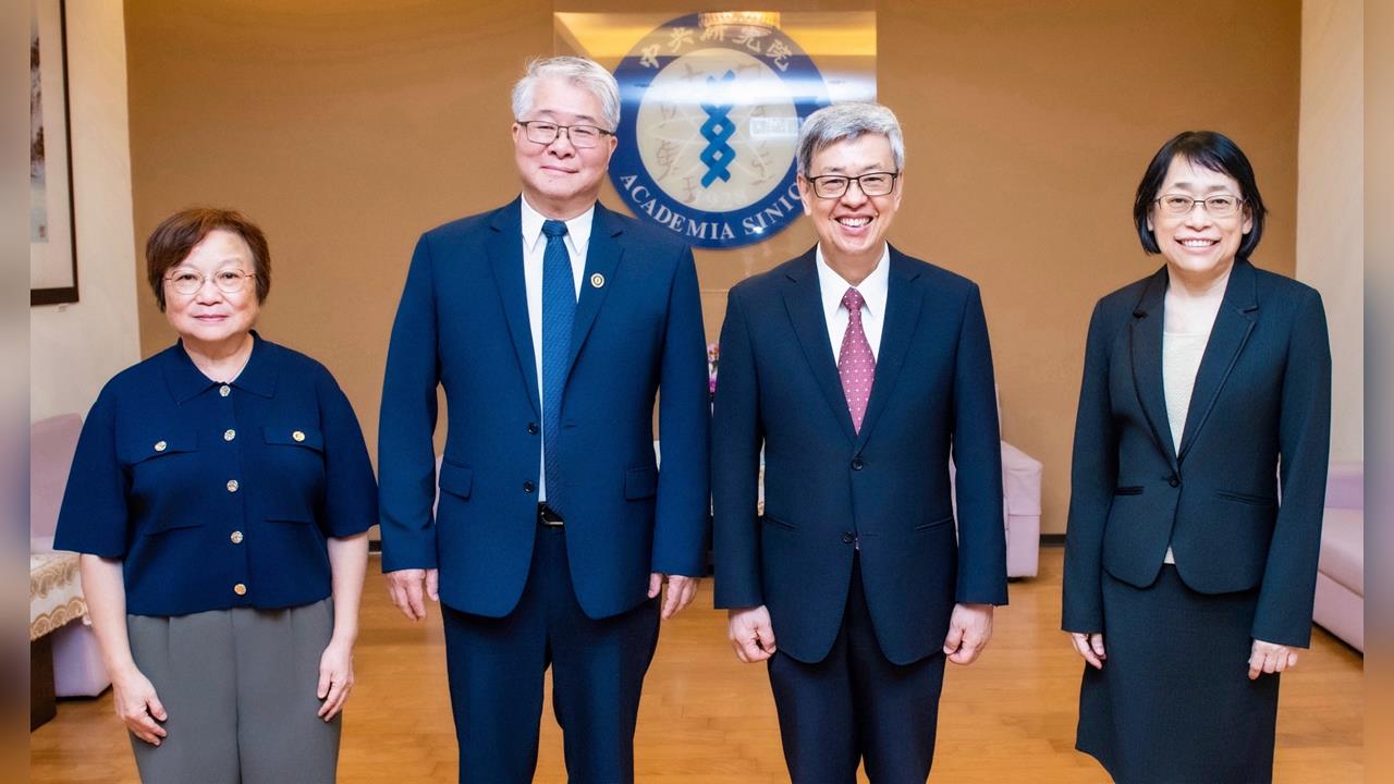 快新聞／陳建仁中研院第一個工作日！宣布3位副院長　攜手追求學術卓越