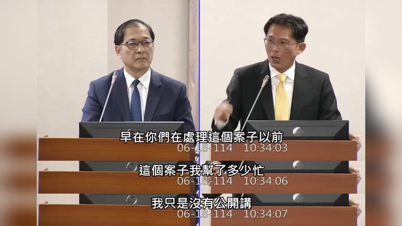 快新聞/形同徐永明案翻版!黃國昌質詢個案若藉凱思收錢 律師曝:低消7年以上徒刑