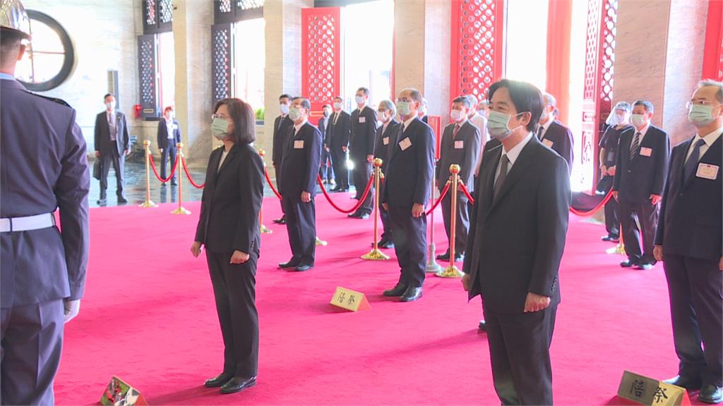 軍人節赴忠烈祠主持秋祭大典 蔡總統PO影片感謝國軍保家衛國