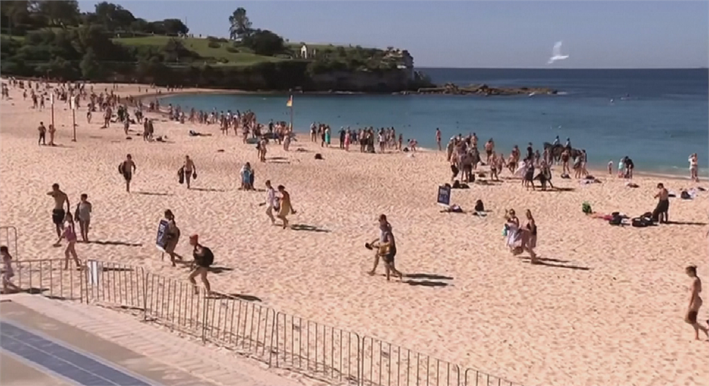 雪梨海灘重開人滿為患 當局緊急下令再關