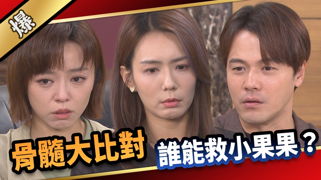 《愛的榮耀-EP277精彩片段》骨髓大比對 誰能救小果果？