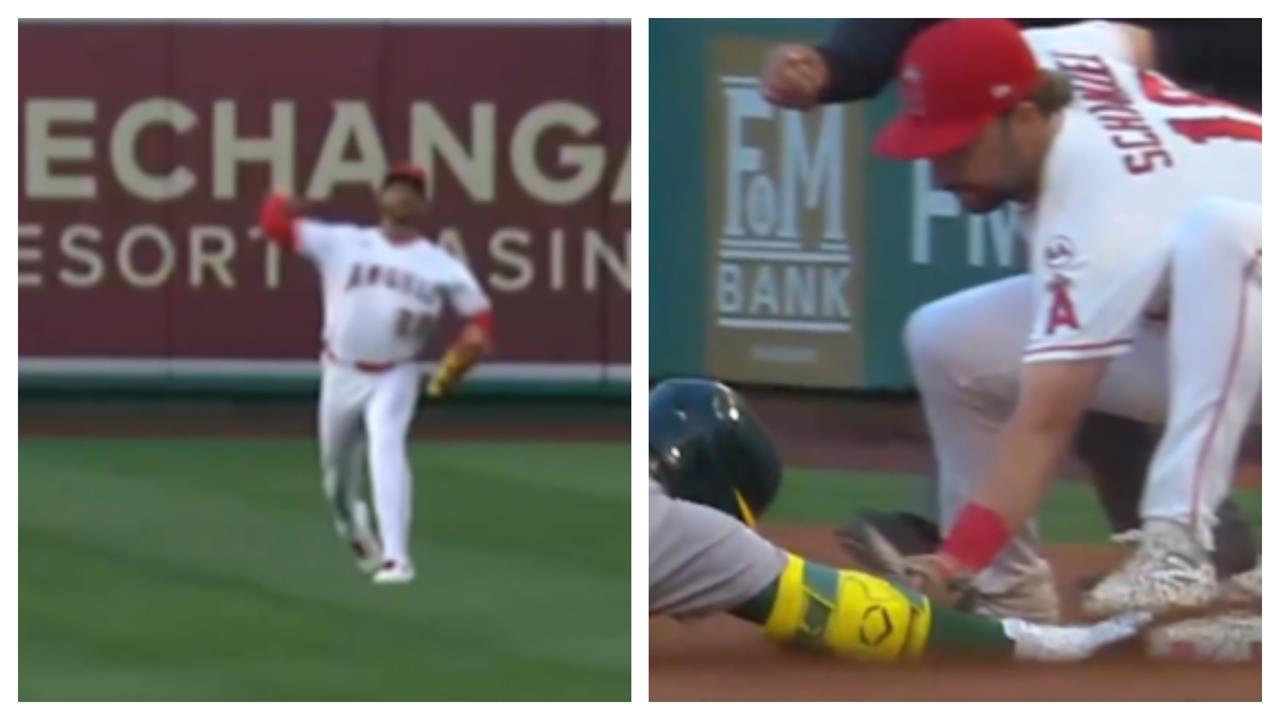 MLB(影)/抓到你了吧!打者敲安回壘不及慘遭外野手「雷射肩」終結主場全嗨翻