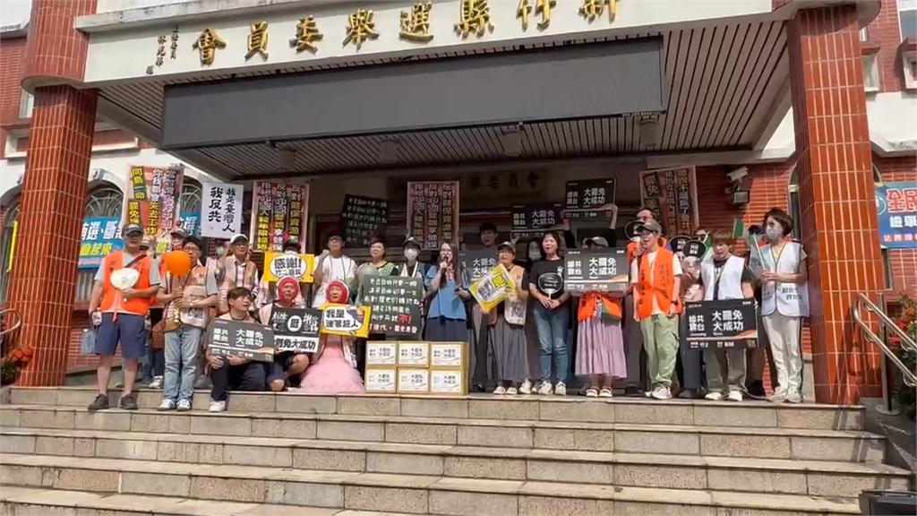 「撕除惡銘」準備投票! 罷林思銘補件3396份完成率175%