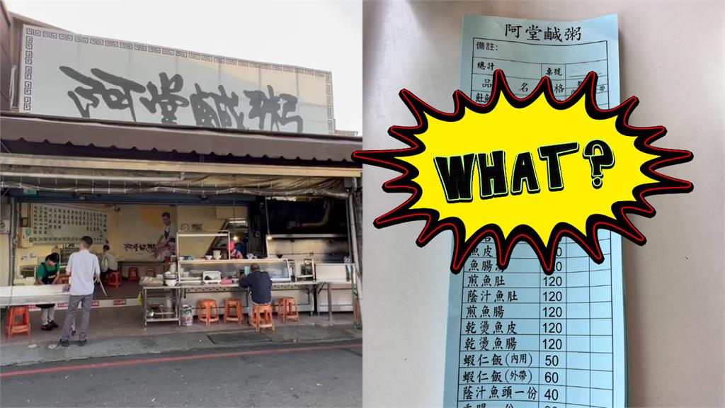 阿堂鹹粥漲價喊「賣1片虧1片」現況曝！新菜單「1組悄悄回歸」價格又變了