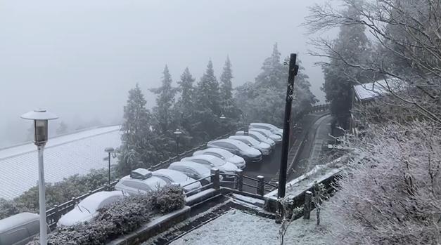 今晨這裡6.7度平地最低！太平山降瑞雪　追雪民眾湧上山搶看銀白美景
