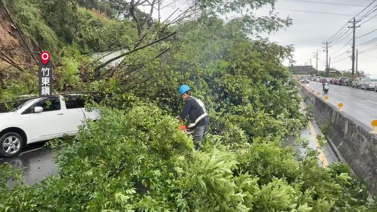 鋒面釀災情！新竹山區溪水暴漲　北埔、峨嵋一度20多人受困