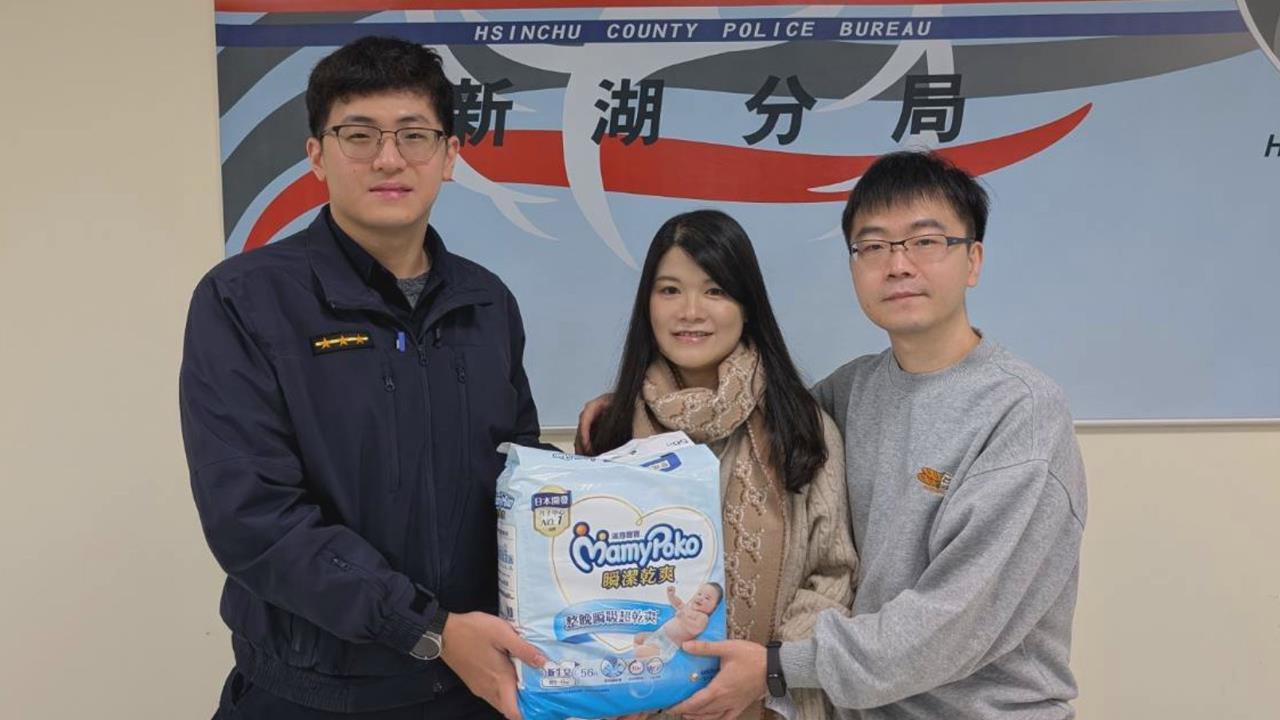 新竹孕婦臨盆卡高速　暖警鳴笛開道護送醫