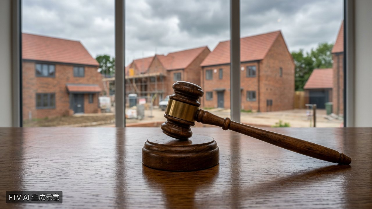 涉聯合壟斷抬高房價　英國建商面臨1800億集體訴訟