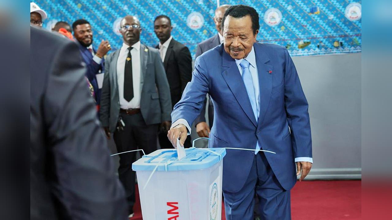快新聞/連當八屆!非洲喀麥隆「92歲總統」競選連任成功 反對派指控舞弊