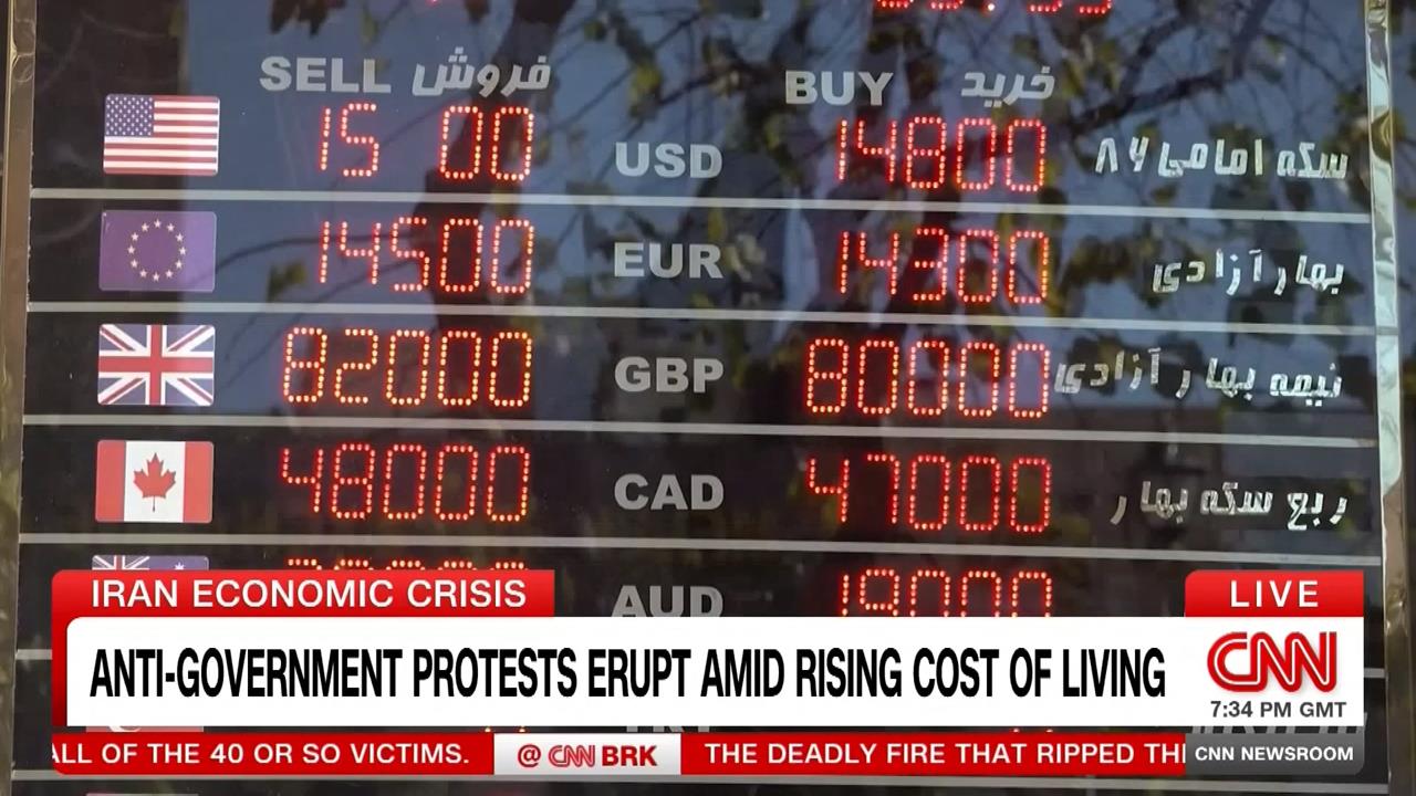 經濟下滑、人民生活苦!伊朗掀示威潮 警民爆嚴重衝突至少6死