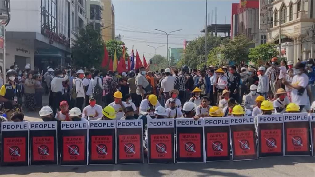 緬甸示威潮不間斷 印尼外長取消出訪行程