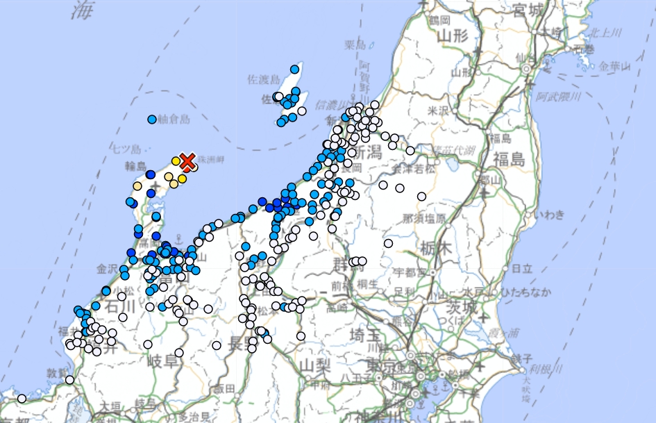 快新聞／日本石川縣規模5.2地震！　最大震度「6弱」