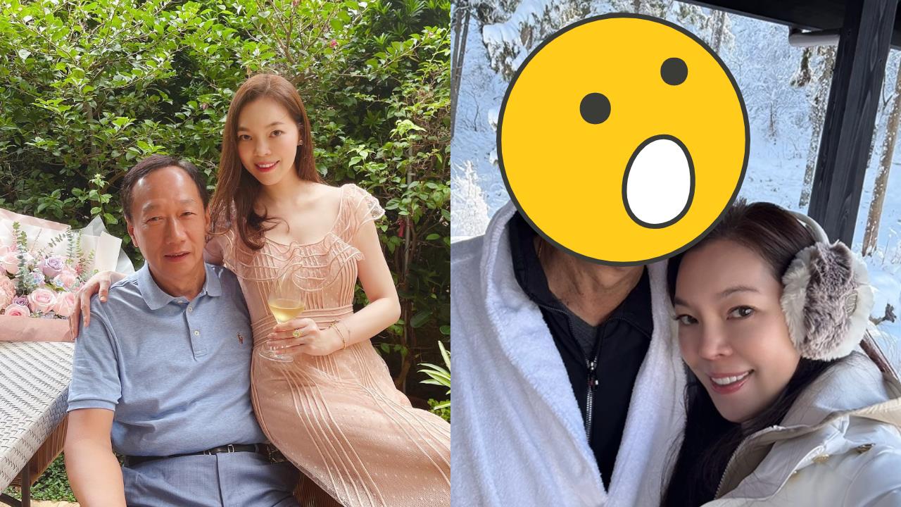 郭台銘離台「頭髮全變白」75歲近況曝！緊貼曾馨瑩「私下甜蜜被拍」網朝聖