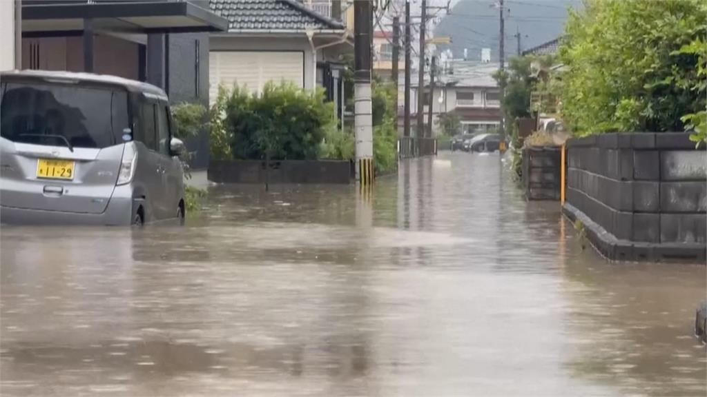 日本九州鹿兒島破紀錄豪雨　土石流沖民宅1人失蹤