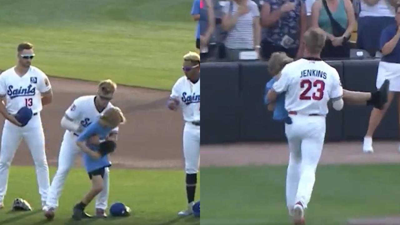MiLB(影)／球技、人品都滿分！頂級新秀「暖救昏倒男童」　上場差1轟完全打擊