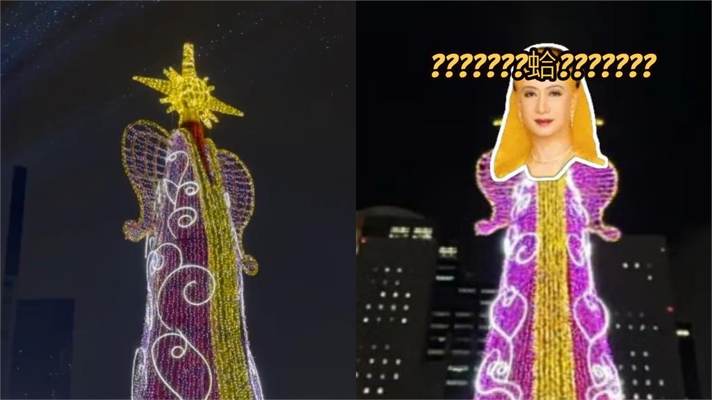 「美輪明宏」招財爆富又來了？耶誕城「這1物」激似開運教主…對比圖曝光