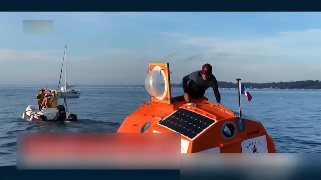 坐木桶漂流122天！法國72歲老翁橫越大西洋