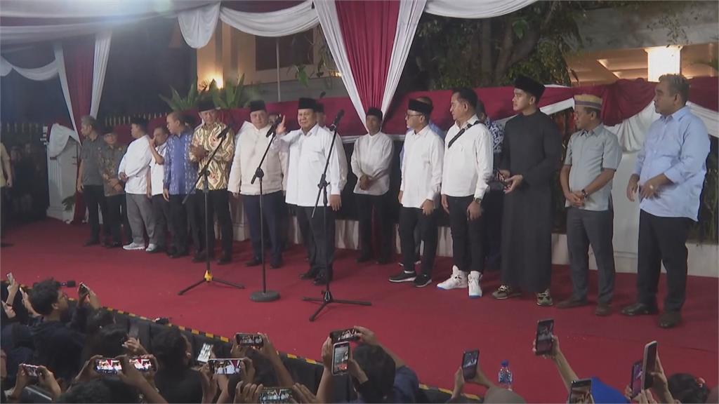 印尼新任總統正式出爐　普拉伯沃58％得票率當選