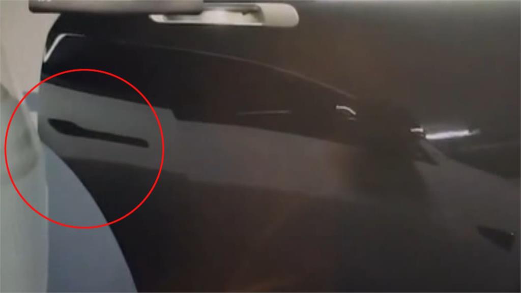 車格超大！車門照樣被刮花　「哨兵模式」揪刮車人
