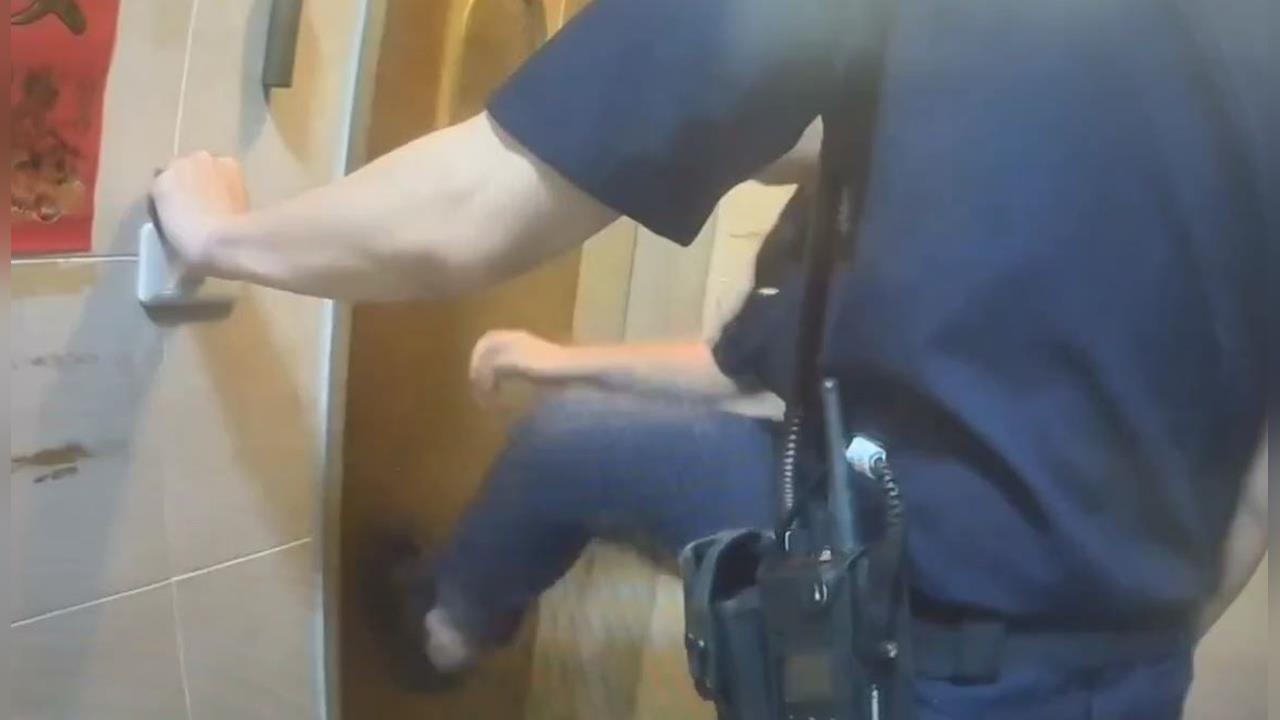 警匪追逐!桃園通緝犯躲藏社區 警方踹門攻堅逮捕