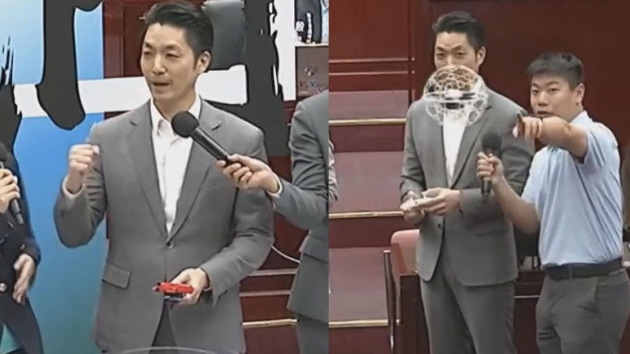 議會質詢瘋玩陀螺打匹克球　網怒轟蔣萬安：薪水小偷