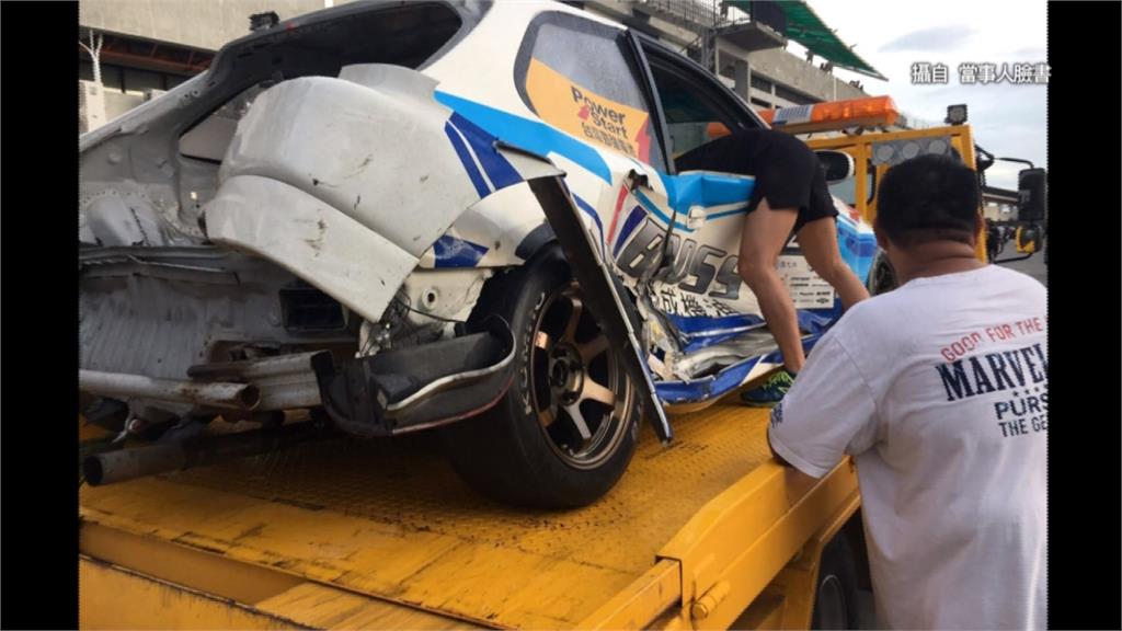 大鵬灣賽車場碰撞意外！車王撞人遭判2個月