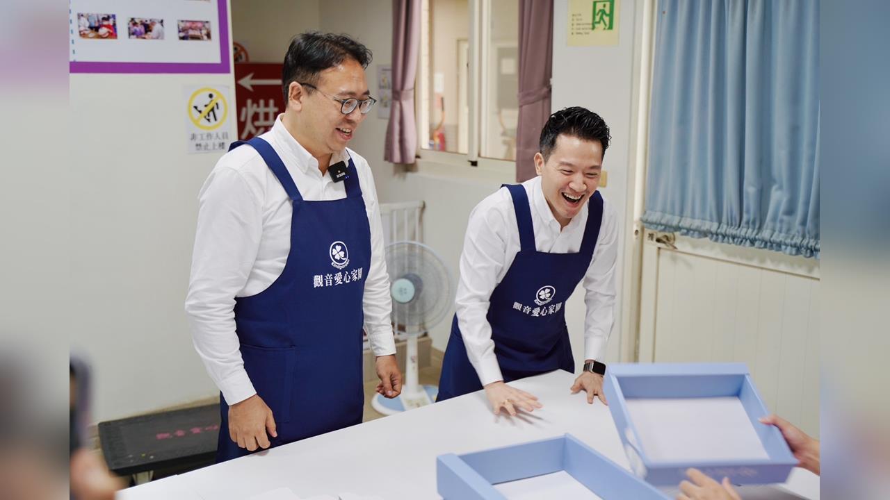 與何志偉共同參訪觀音愛心家園 黃世杰：將「幫助」化為更多「機會」 打造共融心桃園