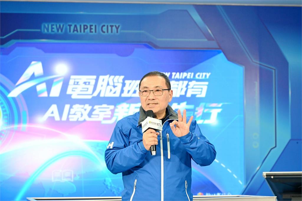 快新聞／卓揆板橋宣講嗆2年忙選務　侯友宜：用口水代替重大工程沒意義