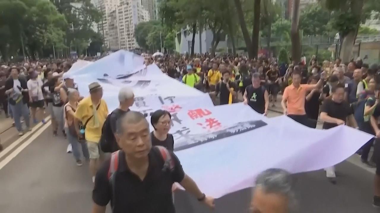 黎智英審判在即　家屬批司法不公　川普、施凱爾籲港府放人