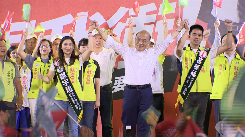 團結力量大！水牛伯為蘇貞昌站台籲市民投票