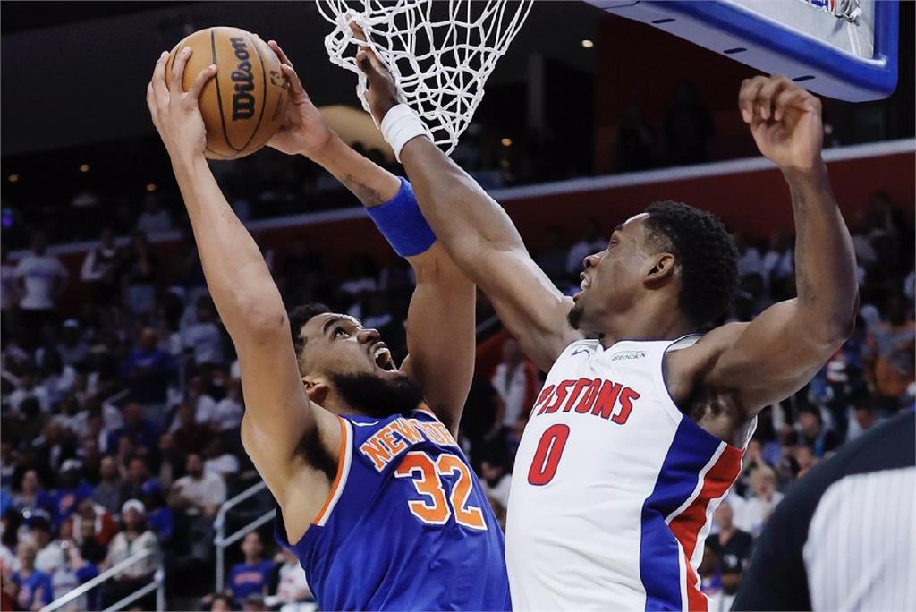 NBA(影)／尼克陣中4人破20分！客場勝活塞系列賽奪2：1優勢