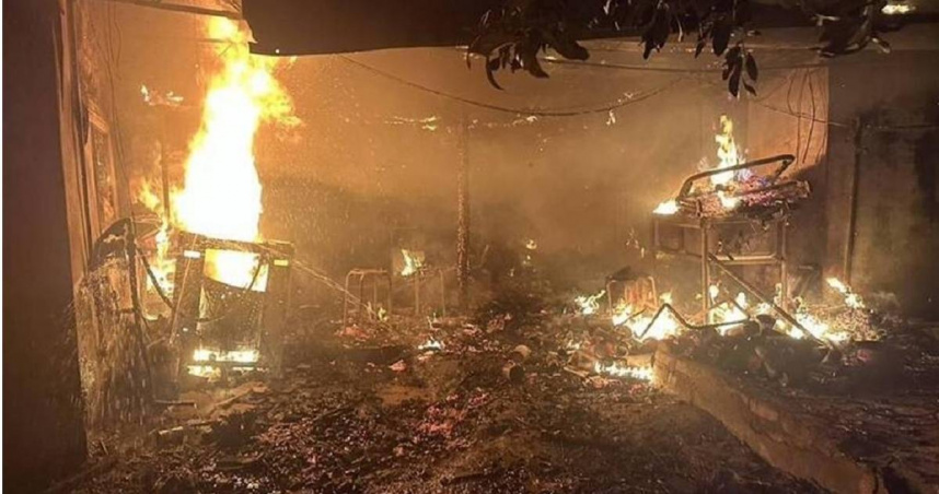 神岡區三合院火災驚險！　高中生夢中被喚醒逃生無人傷亡