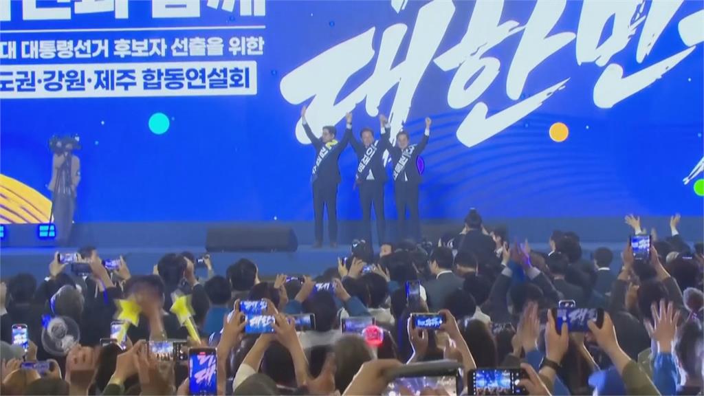 李在明當選共同民主黨總統候選人　得票率創新高