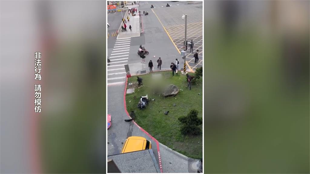 花蓮火車站計程車暴衝5傷　肇事運將疑因身體不適釀禍