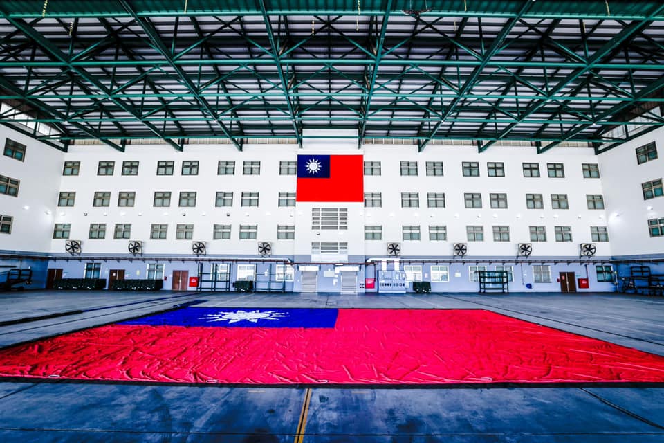 快新聞／製65坪巨幅國旗　國防部：向世界展現台灣人的驕傲