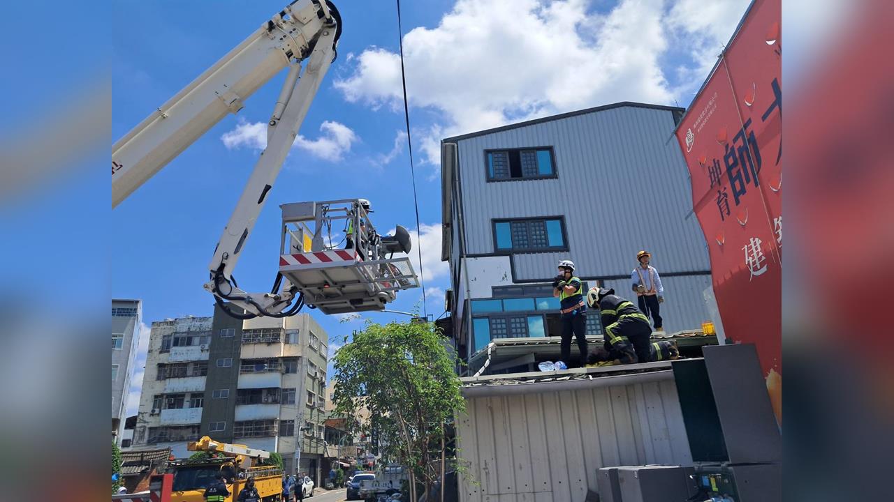 快新聞／屋頂裝太陽能爆發意外！彰化男子疑遭電擊倒地　傷重送醫不治