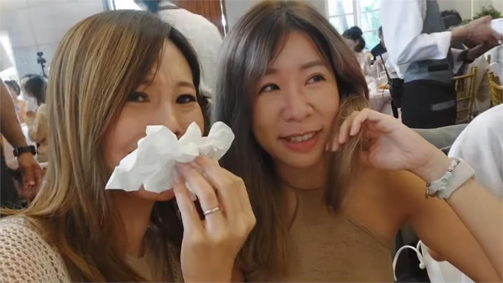 在台慶賀台港聯姻！整桌香港賓客聽新娘致詞暴哭　原因竟是這2字
