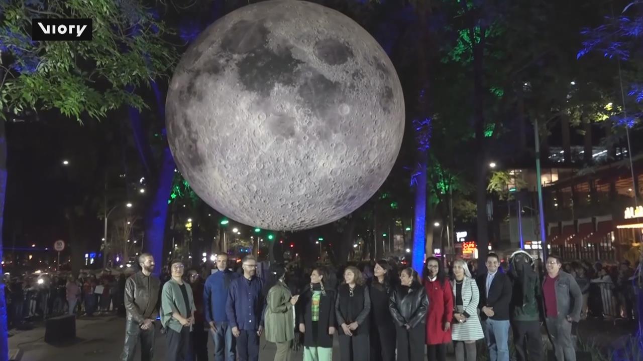 NASA影像還原 墨西哥市7公尺「超級月亮」吸睛