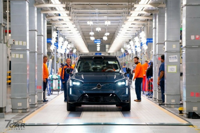 全新世代 Volvo EX90 正式於北美量產