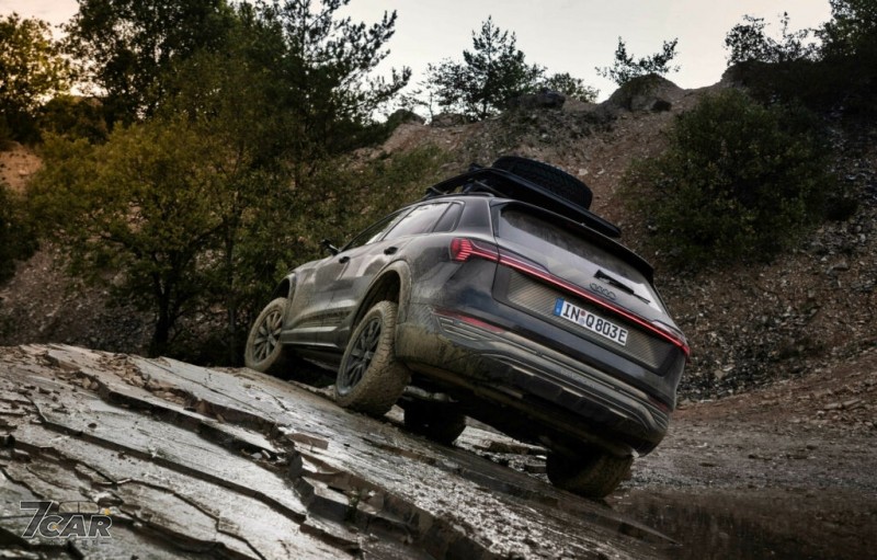 拉力越野元素上身  Audi Q8 e-Tron Edition Dakar 德國限量 99 部登場
