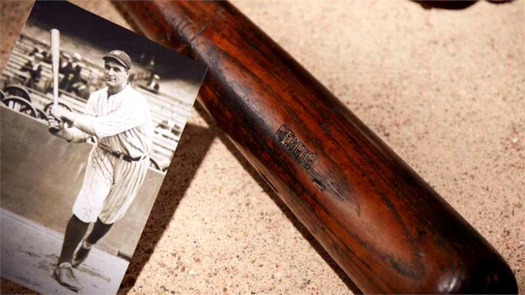洋基傳奇球星盧賈瑞1922年實戰球棒 拍賣成交價3084萬
