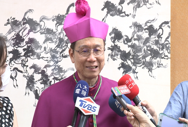 新任台北總主教鍾安住：教宗一直在關心台灣
