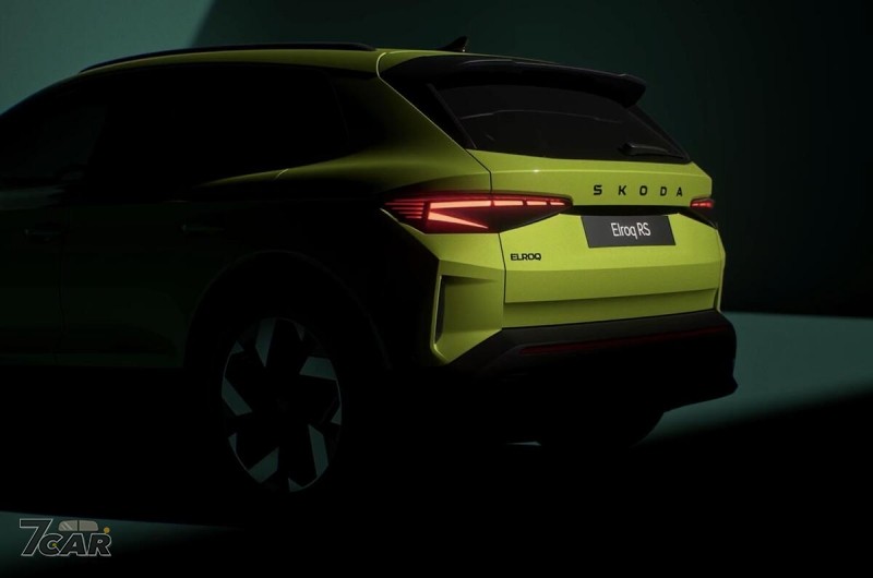 第二款 vRS 電動車，&Scaron;koda Elroq vRS 預告登場
